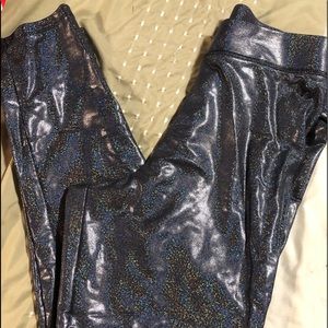 PINK sparkle leggings